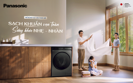 Panasonic chăm sóc sức khỏe toàn diện với thế hệ máy giặt mới