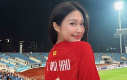 Doãn Hải My đăng khoảnh khắc trên SVĐ Mỹ Đình, phản ứng của Đoàn Văn Hậu gây chú ý