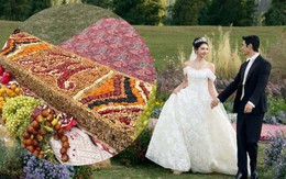 Bánh cưới 'đổi được mấy căn nhà' của Mạch Địch Na - Khương Triều