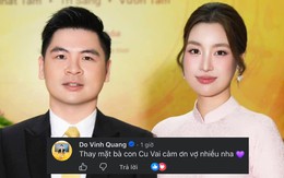 Chồng Đỗ Mỹ Linh có động thái gây chú ý