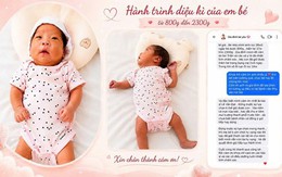 Kỳ tích của 'chiến binh sinh non' từ 800g lên 2,3kg, trở về trong niềm hạnh phúc của gia đình