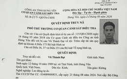 Hưng Yên: Truy nã đối tượng trộm cắp, bỏ trốn trong thời gian điều trị ở bệnh viện tâm thần