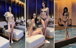 Kỳ Duyên tuổi 30 diện bikini không thua kém nàng hậu họ Đoàn 26 tuổi
