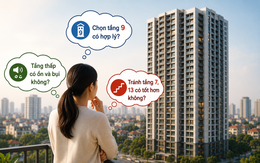 Đau đầu về việc chọn tầng khi mua chung cư