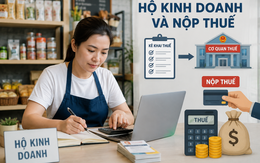 Hộ kinh doanh phải nộp thuế bao nhiêu khi có doanh thu dưới 1 tỷ đồng/năm