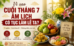 Cuối tháng 7 âm lịch, có một nghi lễ nhiều gia đình quên để cầu bình an, tăng tài lộc