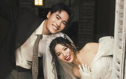 Nữ diễn viên 'Mưa đỏ' mặc váy cưới, danh tính chú rể khiến fan bất ngờ