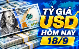 Tỷ giá USD hôm nay 18/9: Đồng Đô la Mỹ lại biến động nhẹ