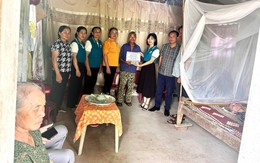 Gần 37 triệu đồng đến với người phụ nữ nghèo '3 không' ở Ninh Bình