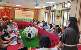 Hà Nội kiểm tra đột xuất bếp ăn Trường Tiểu học Quảng Bị 1 sau vụ suất ăn bán trú bị nghi toàn tóp mỡ