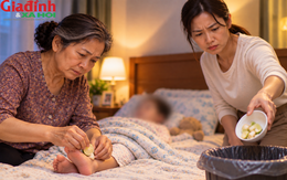 Cháu nội bị sốt, tôi làm điều từng làm khi nuôi con rồi nằm cả đêm suy nghĩ sau phản ứng của con dâu