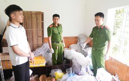 Bắt giữ thanh niên tàng trữ gần 1 tấn pháo và nguyên liệu chế tạo pháo nổ