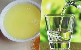 Có nên uống nước luộc rau thay nước lọc?