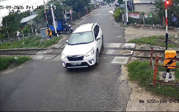 Vượt đèn đỏ tại đường ngang, một tài xế bị phạt đến 20 triệu đồng