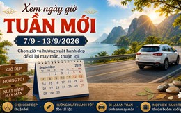 Xem ngày giờ tuần mới 7/9 -13/9: Những ngày đẹp để động thổ, xuất hành, khai trương mang lại nhiều may mắn và tài lộc