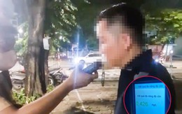 Hà Nội: Liên tiếp phát hiện tài xế điều khiển ô tô vi phạm nồng độ cồn