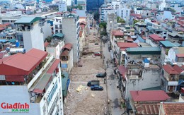 Hà Nội: Cận cảnh ngõ 'đau khổ' 381 Nguyễn Khang sau giải phóng mặt bằng, đường rộng hơn 21m dần lộ diện