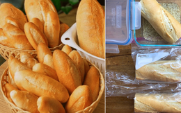 Bỏ túi ngay mẹo này để giữ bánh mì giòn ngon như mới ra lò, đồng thời điểm qua danh sách các thực phẩm "kỵ" tủ lạnh