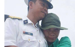 Nhói lòng phút chia ly của người lính biển