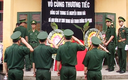 Truy điệu hai sĩ quan hy sinh trong vụ xả súng tại cửa khẩu Bắc Phong Sinh