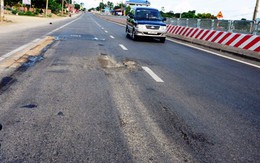 QL 18 sụt, lún do bê tông nhựa kém chất lượng