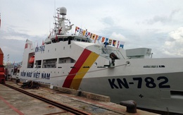 Bàn giao tàu KN-782 cho lực lượng kiểm ngư Việt Nam