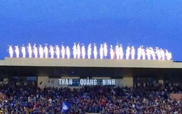 Độc đáo dàn pháo điện mừng bàn thắng của CĐV Than Quảng Ninh
