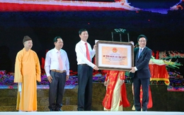 Khu di tích lịch sử nhà Trần nhận Bằng xếp hạng di tích Quốc gia đặc biệt