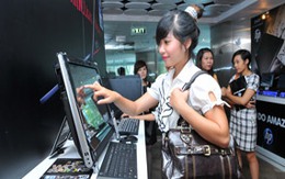 "Chợ số" đông vui