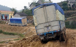 Lạng Sơn: Đường chưa xong đã xuống cấp 