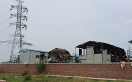 Cháy nhà của công nhân nhiệt điện