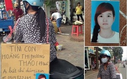 Mẹ rong ruổi trên đường đeo biển tìm con gái