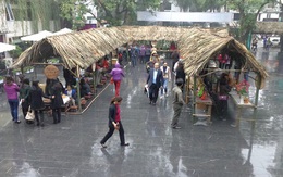 Chợ quê xuất hiện giữa thủ đô