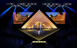 Sân khấu chung kết Next Top Model tái hiện hình ảnh Kim tự tháp 