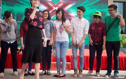 Hồ Ngọc Hà chân trần nhảy sung cùng thí sinh X-Factor