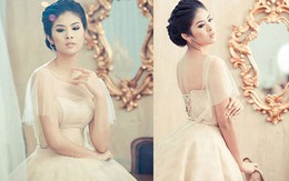 Mỹ nhân Việt diện váy trắng xinh như công chúa
