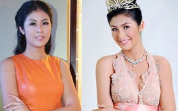 Hoa hậu Ngọc Hân "mũm mĩm" trong những bộ váy lộng lẫy