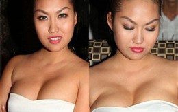 Những chiếc váy "bức tử" vòng 1 của mỹ nhân Việt