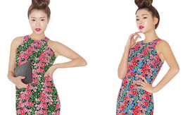 Đẹp rực rỡ với váy hoa 