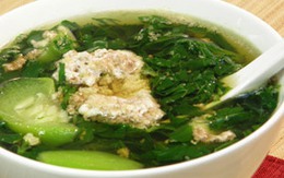 Giản dị canh cua rau đay