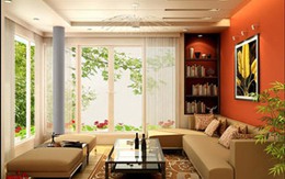 Bí quyết tạo sự thân thiện cho phòng khách 