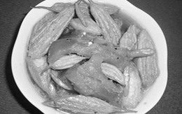 Món lạ: Gân bò kho khổ qua đèo 