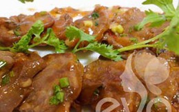 Lưỡi heo xào chua ngọt ngon ngất ngây