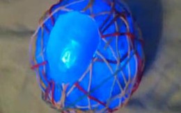 Làm đèn ngủ từ quả bong bóng