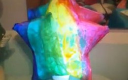 Làm đèn ngủ hình ngôi sao 