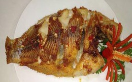 Làm món cá điêu hồng chua cay