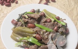 Quen mà lạ thịt bò xào dưa chua