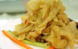 4 món nhâm nhi ngon miệng từ chân gà