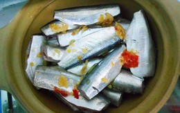 Dân dã cá trích kho giấm