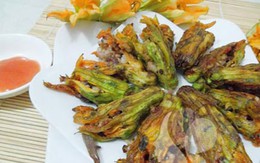 Tuyệt chiêu chế biến các món hoa bí